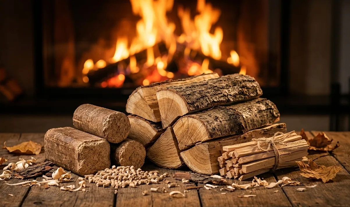 Bûches de bois sec de qualité constante pour four à pizza — Bois Italia