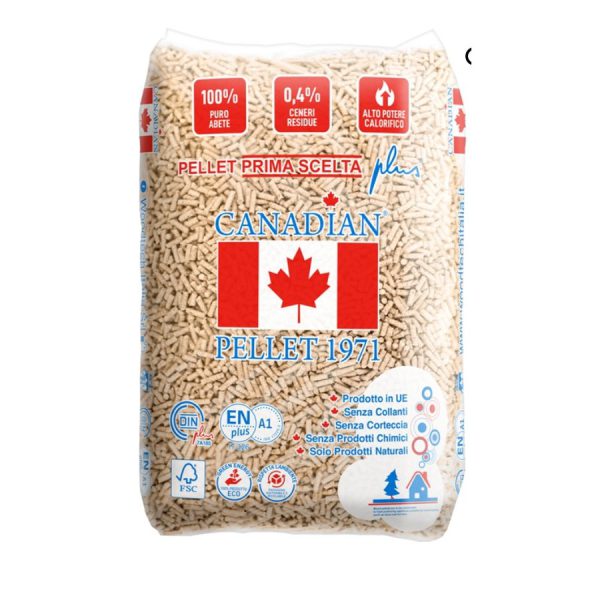 Granulés Canadian 1971 - Épinette - Palette 70 sacs 15kg
