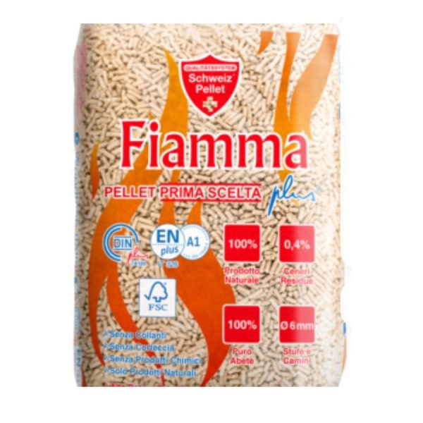 Granulés Fiamma Super Premium - Sapin - Palette 70 sacs 15kg