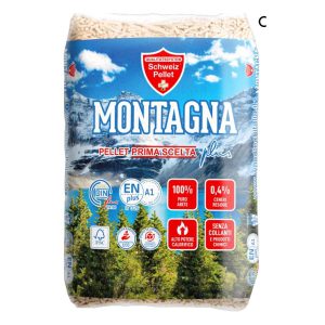 WW-MONTAGNA-70 Granulés Montagna Super Premium - Sapin argenté - Palette 70 sacs 15kg
