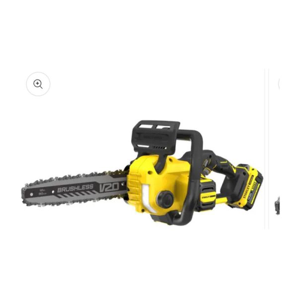 Tronçonneuse Stanley 54V 40 cm – SFMCCSB664B-XJ (sans batterie) Tronçonneuse Stanley 54V 40 cm – SFMCCSB664B-XJ (sans batterie)