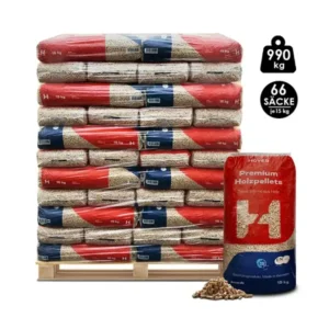Pellet Hoyer Premium Holzpellets – Bancale 66 sacchi da 15 kg