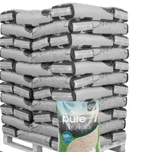 pellet-pure-pellets-bancale Pellet Pure Pellets – 100% naturale – Bancale 70 sacchi da 15 kg